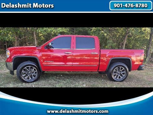 Used 2015 GMC Sierra 1500 SLT w/ SLT Crew Cab Value Package AWD/4WD image 1