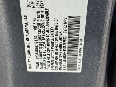 Used 2019 Honda Odyssey Elite image 25