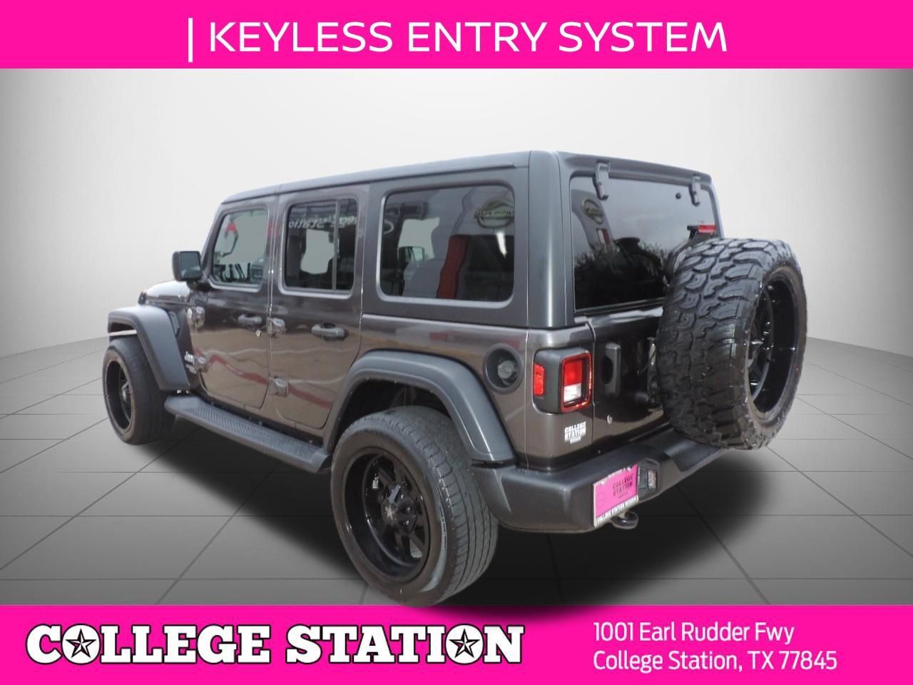 Used 2018 Jeep Wrangler Unlimited Sport S AWD/4WD image 6