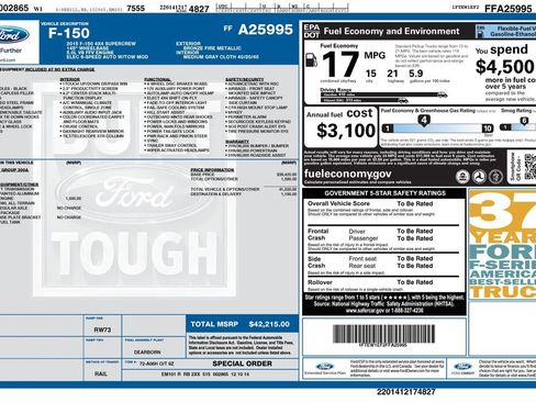 Used 2015 Ford F150 XLT AWD/4WD image 5