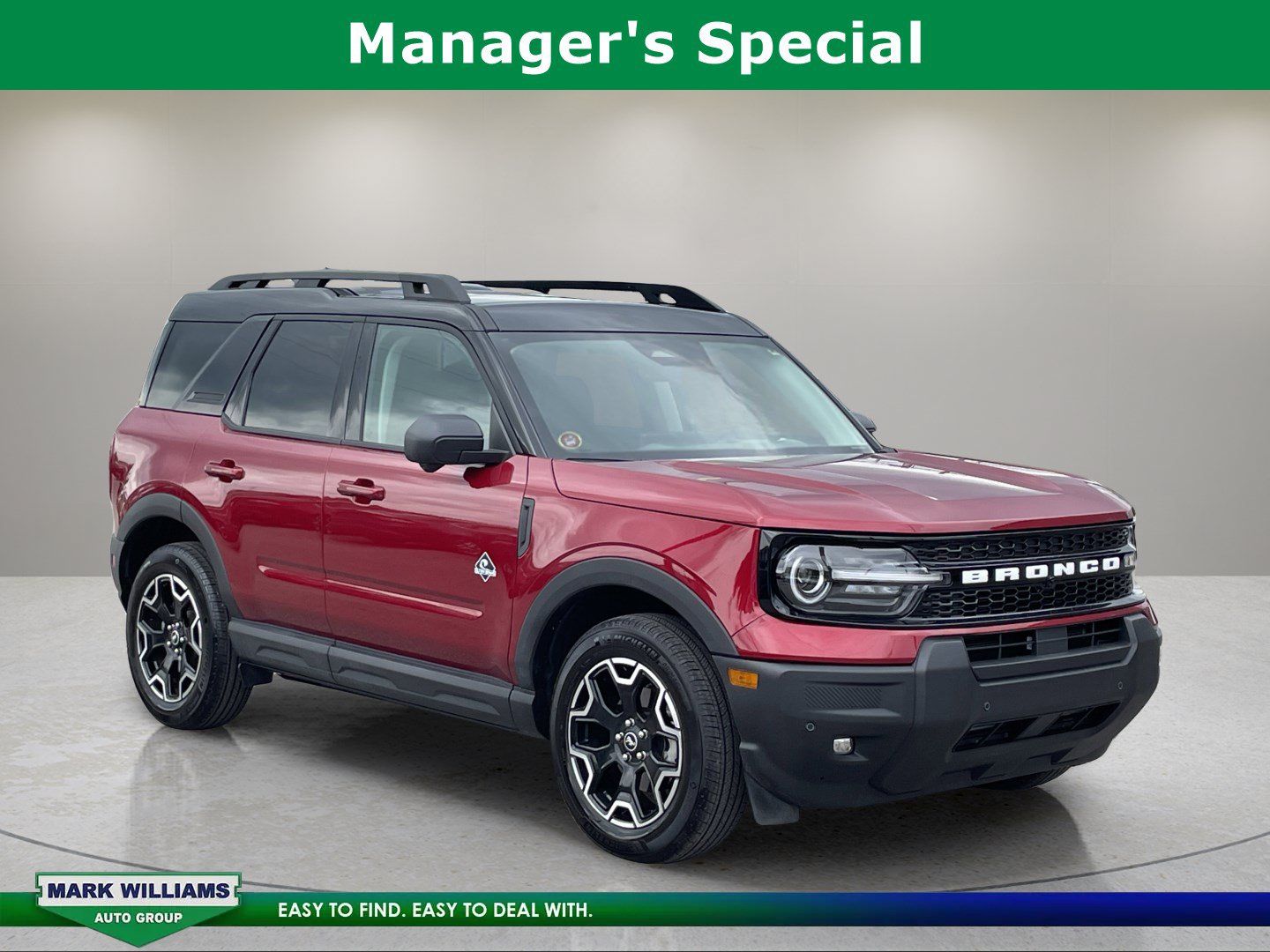 Used 2025 Ford Bronco Sport Outer Banks w/ Outer Banks Tech Package+ AWD/4WD image 1