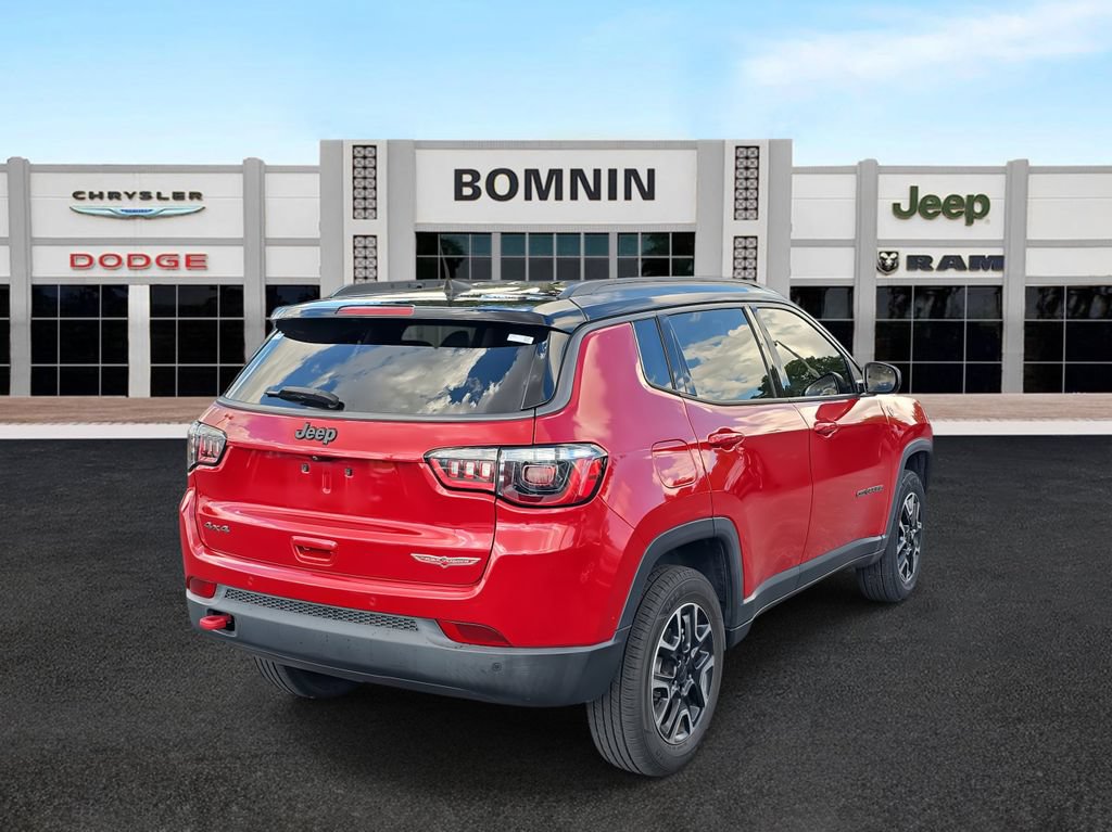 Used 2021 Jeep Compass Trailhawk AWD/4WD image 4