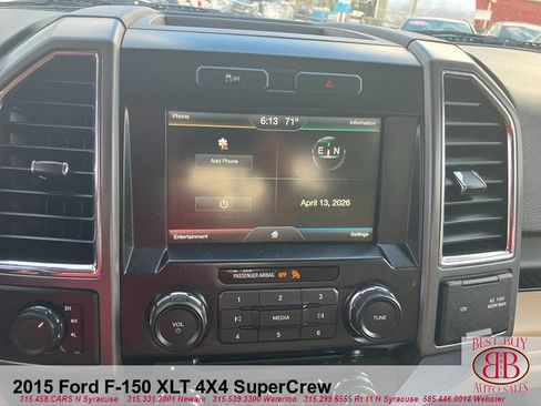 Used 2015 Ford F150 XLT w/ Equipment Group 302A Luxury AWD/4WD image 13