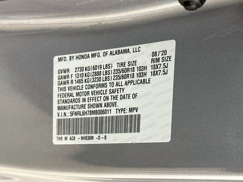 Used 2021 Honda Odyssey EX-L image 12
