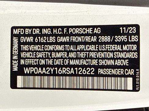 Certified 2024 Porsche Taycan RWD image 33