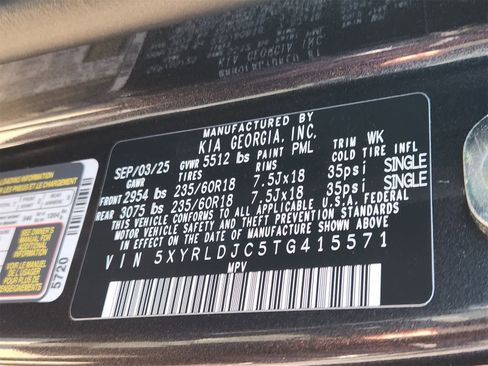 New 2026 Kia Sorento S image 28