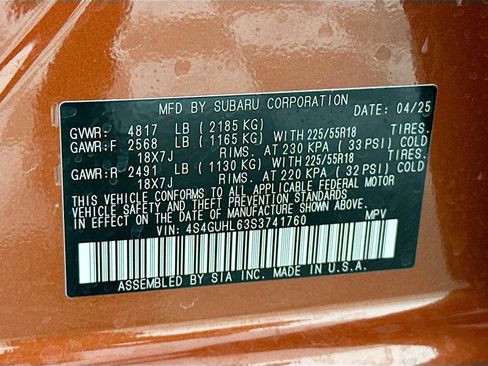 Certified 2025 Subaru Crosstrek 2.5i Limited w/ Popular Package #3A image 28