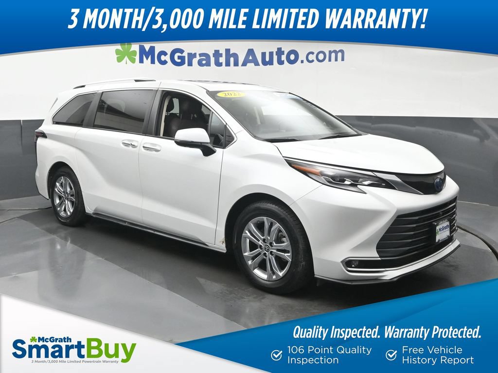 Used 2022 Toyota Sienna Platinum AWD/4WD image 1