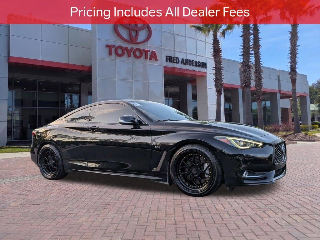 Used 2018 INFINITI Q60 3.0t Sport w/ Cargo Package RWD image 1