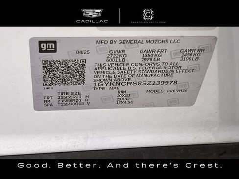 Certified 2025 Cadillac XT5 Premium Luxury w/ Technology Package FWD image 32