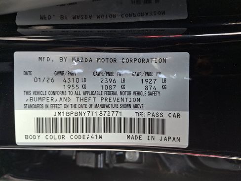 New 2026 MAZDA MAZDA3 Hatchback w/Premium Plus Pkg AWD/4WD image 16