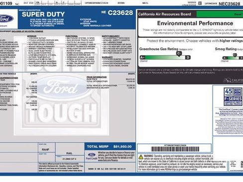 Used 2022 Ford F250 Platinum w/ FX4 Off-Road Package image 8