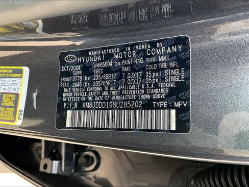 Certified 2025 Hyundai Tucson Blue image 28