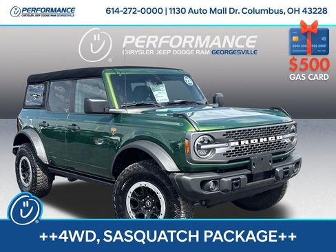Used 2023 Ford Bronco Badlands w/ Sasquatch Package AWD/4WD image 1