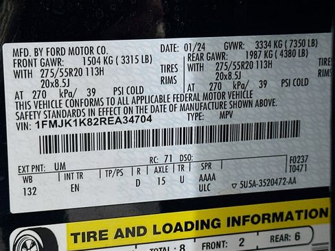 Used 2024 Ford Expedition Max Limited image 12