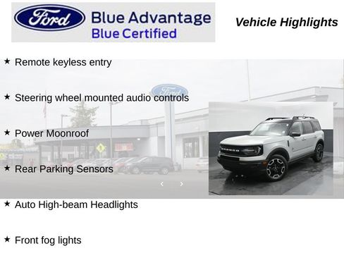 Used 2022 Ford Bronco Sport Outer Banks w/ Tech Package AWD/4WD image 28