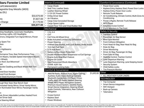 Used 2022 Subaru Forester Limited image 10