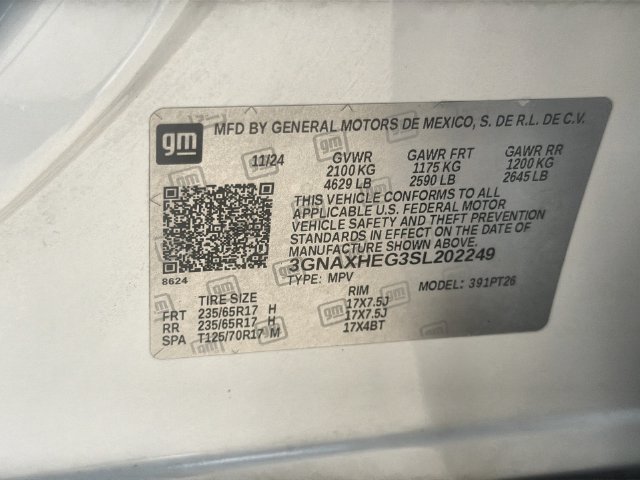 Certified 2025 Chevrolet Equinox LT w/ Convenience Package II FWD image 33