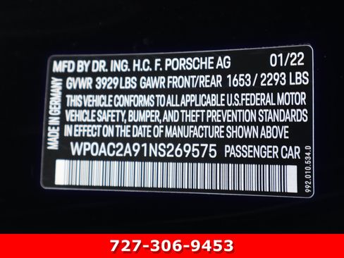 Used 2022 Porsche 911 GT3 RWD image 28