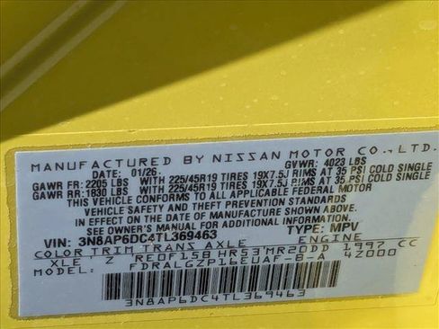 New 2026 Nissan Kicks SR w/ SR Premium Package FWD image 17