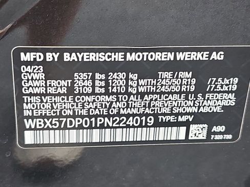 Used 2023 BMW X3 xDrive30i w/ Convenience Package w/ZPA AWD/4WD image 39
