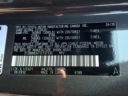 New 2026 Lexus RX 350h AWD/4WD image 14