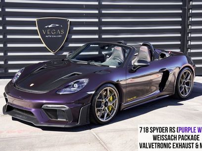 Used 2024 Porsche 718 Boxster Spyder RS w/ Weissach Package