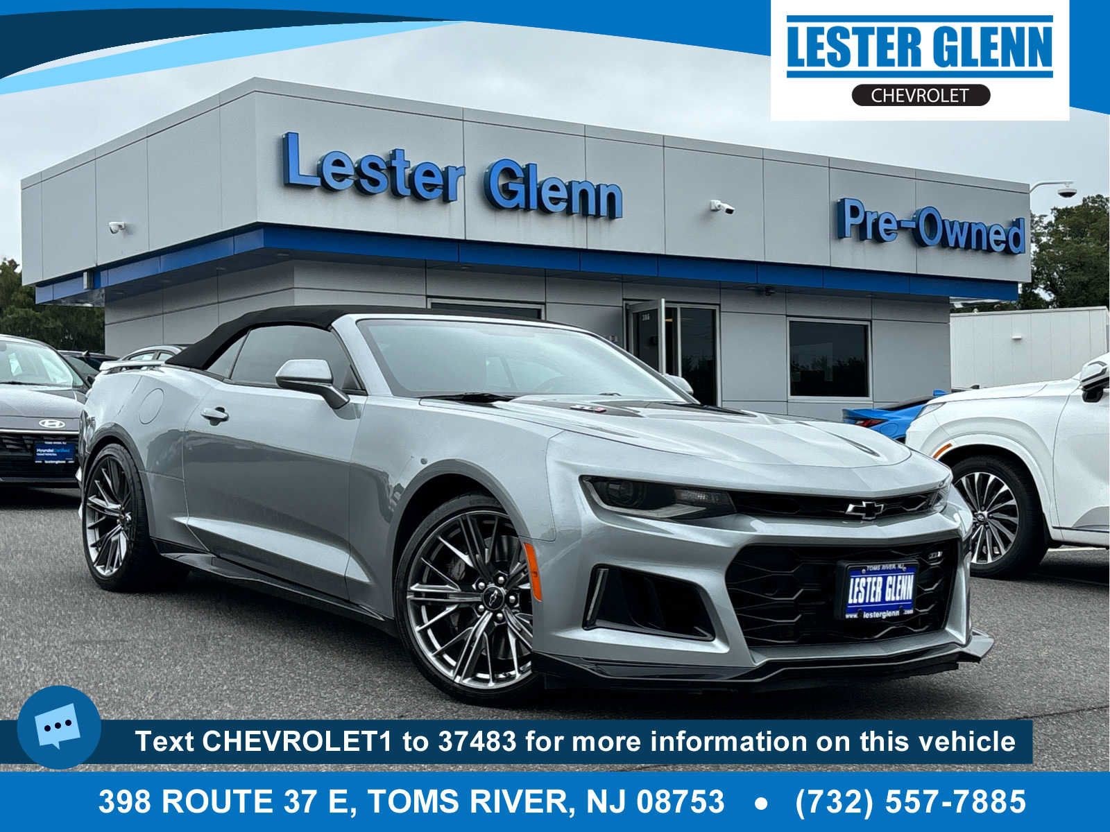 Used 2023 Chevrolet Camaro ZL1 RWD image 1