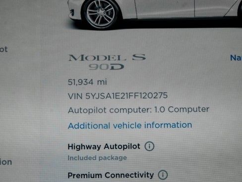 Used 2015 Tesla Model S 85D image 20