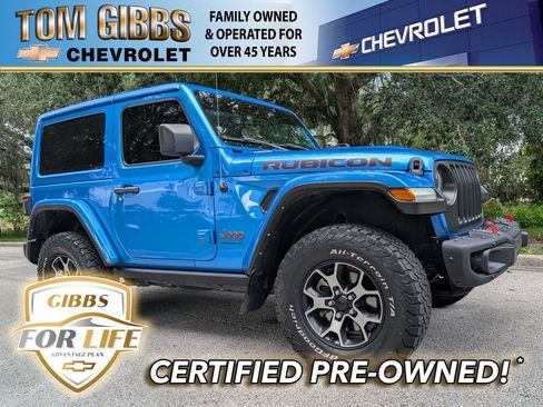Used 2022 Jeep Wrangler Rubicon w/ Steel Bumper Group AWD/4WD image 1