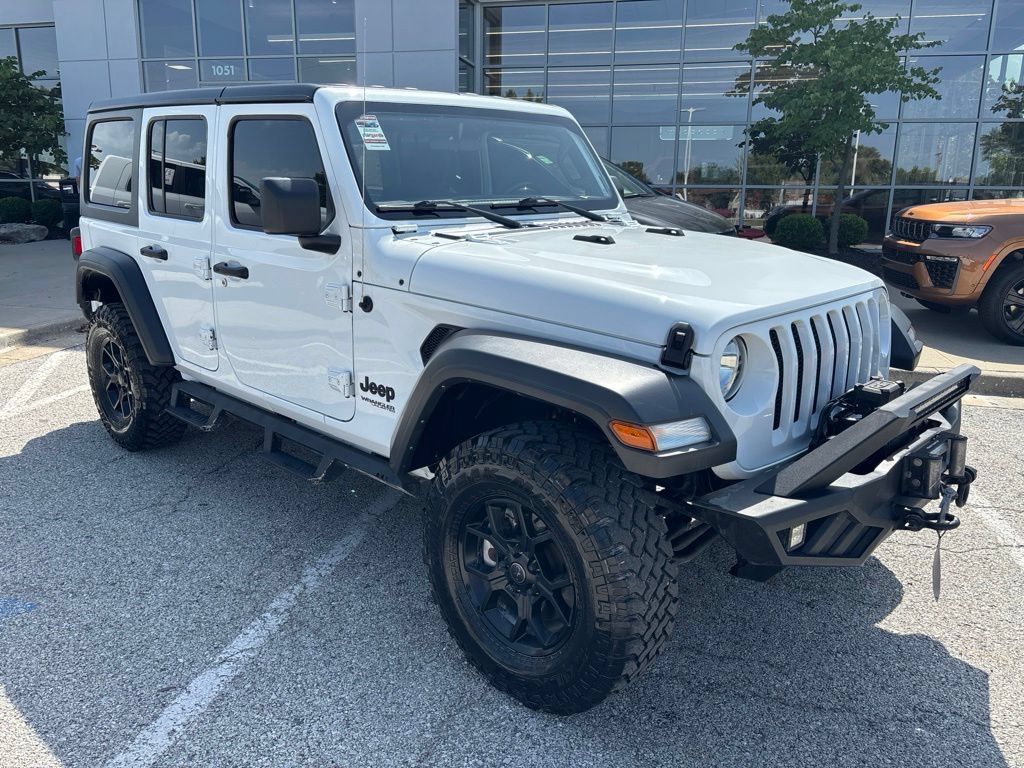 Used 2022 Jeep Wrangler Unlimited Sport AWD/4WD image 2