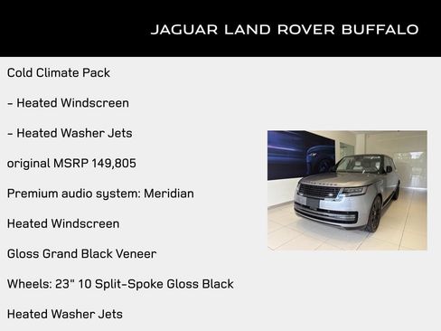 Used 2025 Land Rover Range Rover SE AWD/4WD image 4