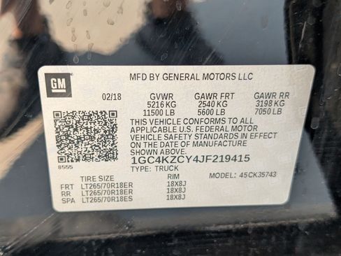 Used 2018 Chevrolet Silverado 3500 LT w/ LT Convenience Package AWD/4WD image 30