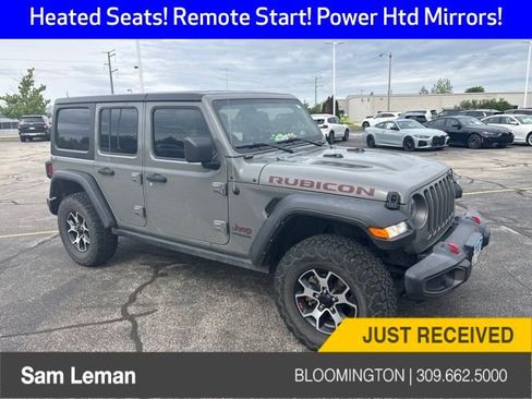 Used 2021 Jeep Wrangler Unlimited Rubicon w/ Cold Weather Group AWD/4WD image 1