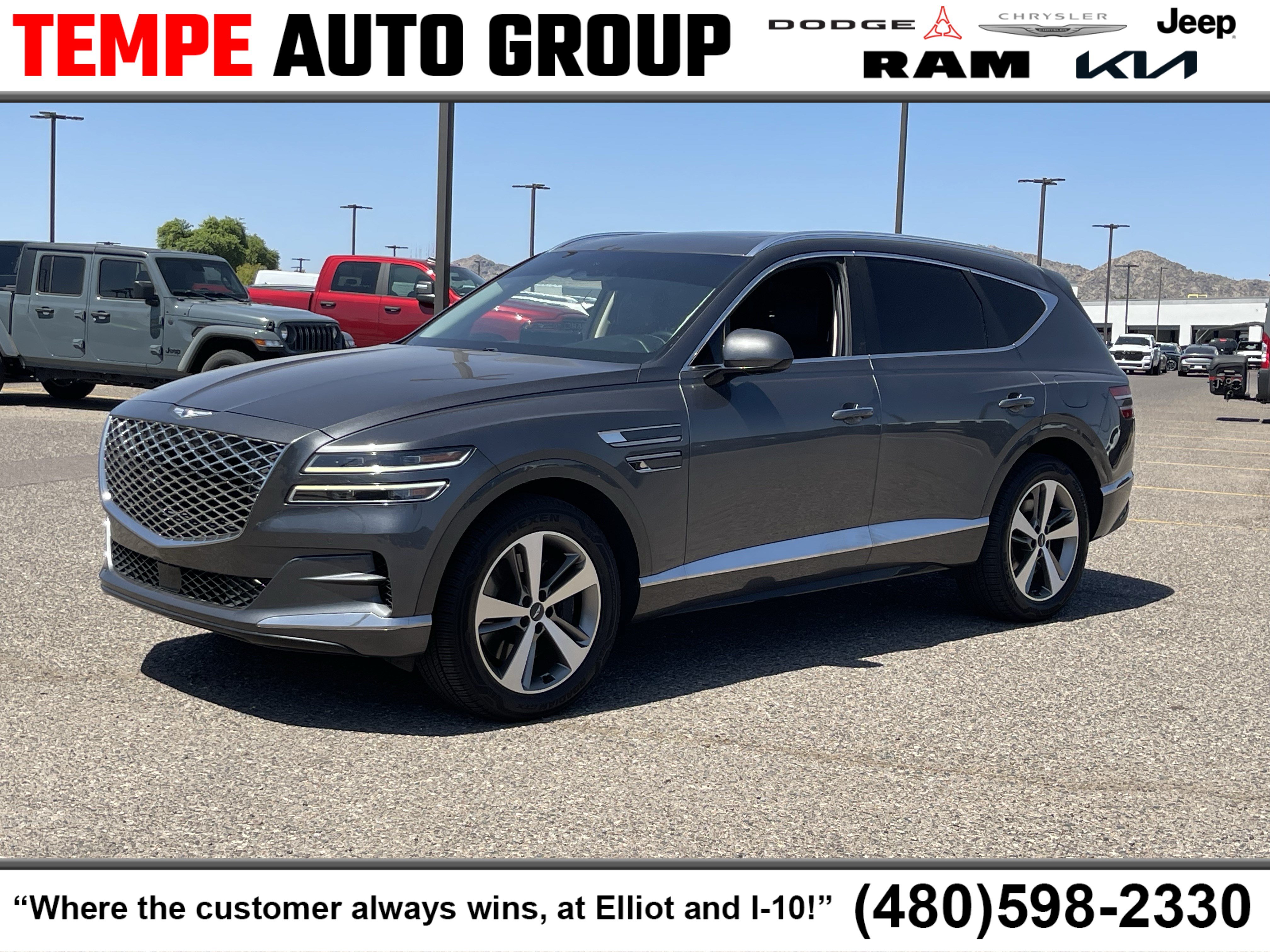 Used 2021 Genesis GV80 3.5T AWD/4WD image 1