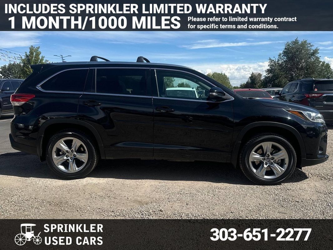 Used 2017 Toyota Highlander Limited w/ Protection Package #3 AWD/4WD image 1