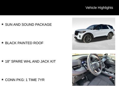 New 2026 Ford Explorer ST w/ Sun And Sound Package AWD/4WD image 7