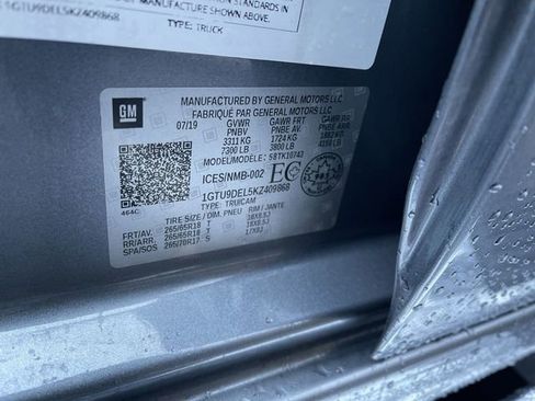 Used 2019 GMC Sierra 1500 SLT w/ Driver Alert Package I image 33