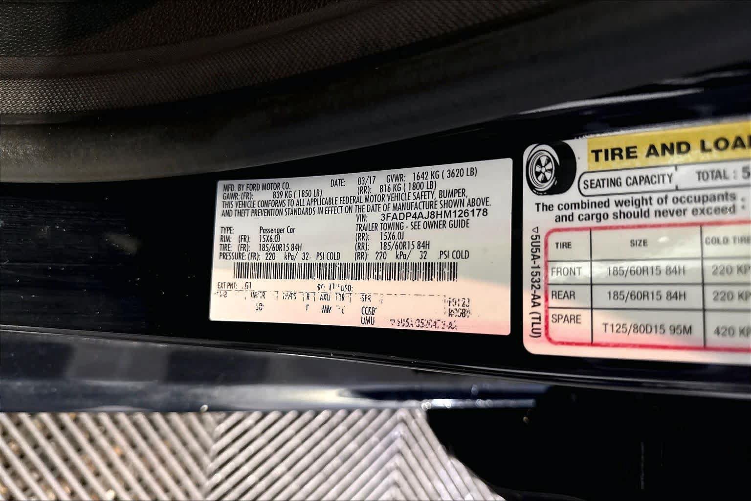 Used 2017 Ford Fiesta S FWD image 33