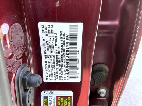 Used 2012 Honda CR-V EX image 25