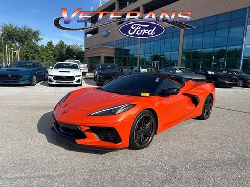 Used 2025 Chevrolet Corvette Stingray Preferred Conv w/ Z51 Performance Package RWD image 1