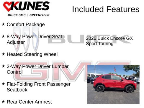 New 2026 Buick Encore GX Sport Touring w/ Comfort Package image 3
