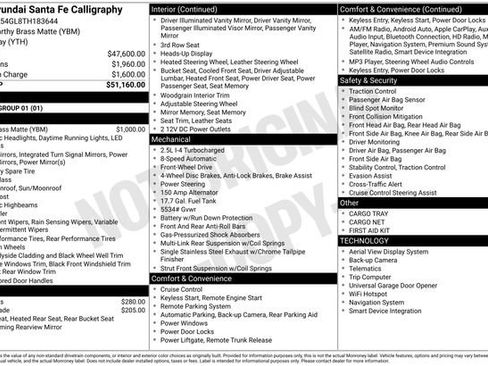 New 2026 Hyundai Santa Fe Calligraphy FWD image 27