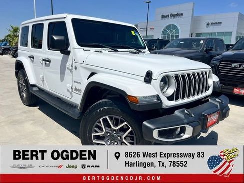 Used 2024 Jeep Wrangler Unlimited Sahara AWD/4WD image 1