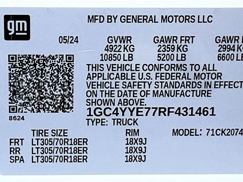 Used 2024 Chevrolet Silverado 2500 ZR2 w/ Technology Package AWD/4WD image 35