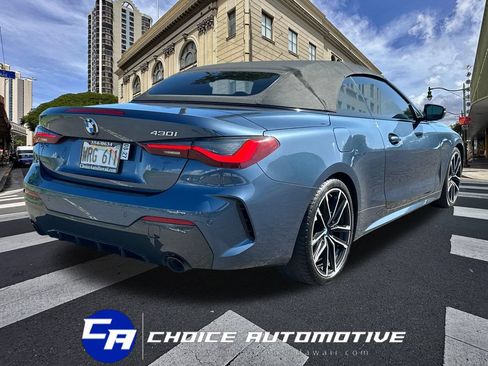 Used 2022 BMW 430i Convertible w/ M Sport Package RWD image 8