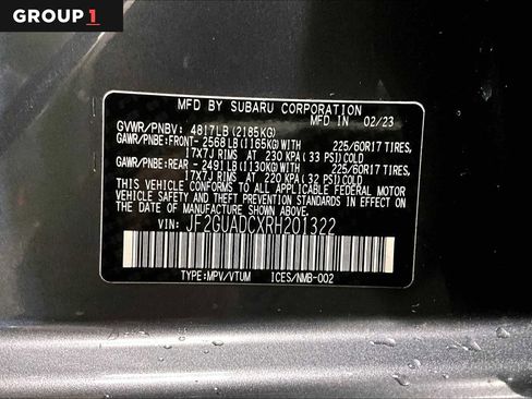 Certified 2024 Subaru Crosstrek 2.0i Premium image 33