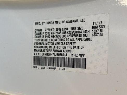 Used 2018 Honda Odyssey EX-L image 28