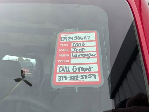 Used 2008 Jeep Wrangler X image 30