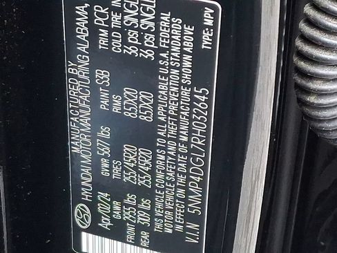 Used 2024 Hyundai Santa Fe Limited AWD/4WD image 27